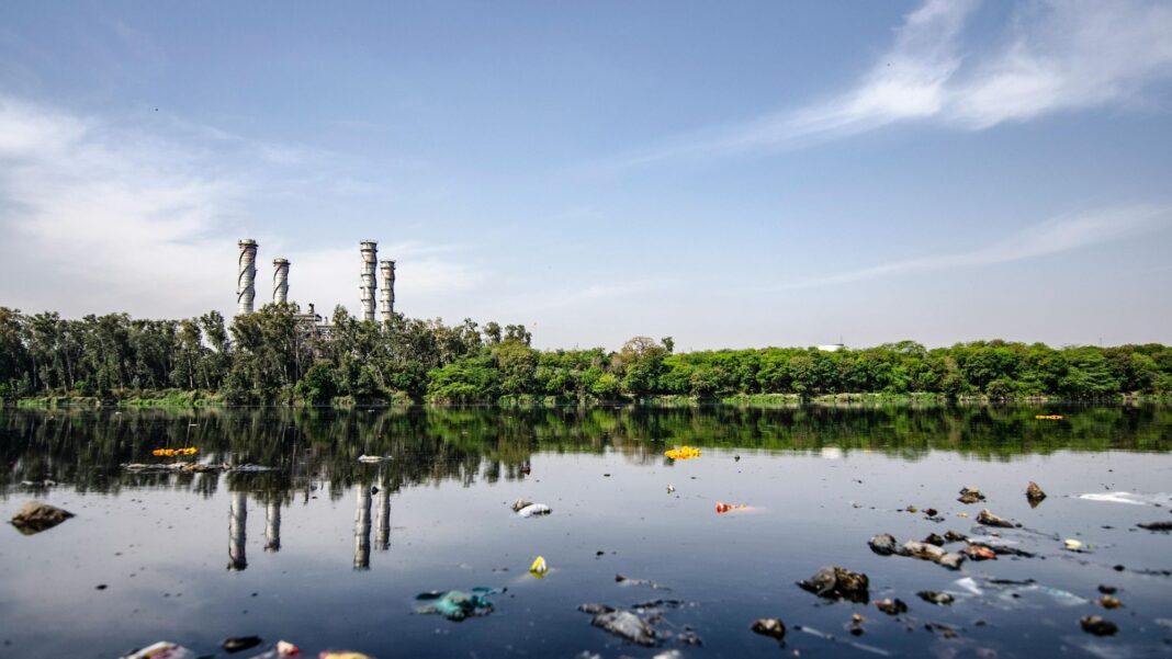 A landfill full of environmental pollution evident of poor waste management